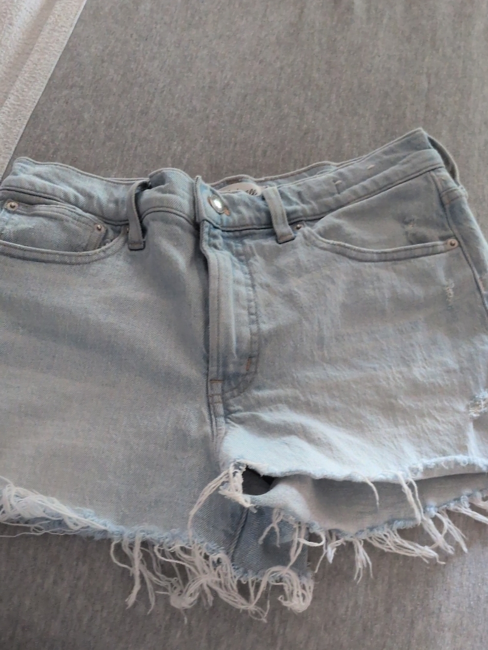 Madewell Perfect Jean Shorts. Size 28. Laguna Wash